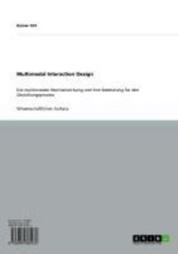 Produktbild: Multimodal Interaction Design