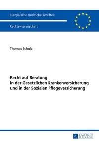 Produktbild: Recht auf Beratung in der Gesetzlichen Krankenversicherung und in der Sozialen Pflegeversicherung