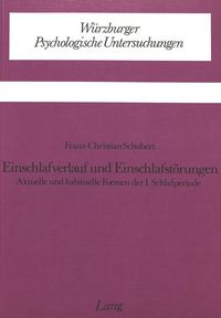 Produktbild: Einschlafverlauf und Einschlafstoerungen