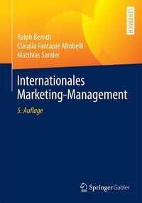 Produktbild: Berndt, R: Internationales Marketing-Management