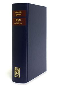 Produktbild: Spener Briefe 1691-1693