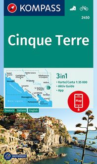 Bild vom Artikel KOMPASS Wanderkarte 2450 Cinque Terre 1:35.000 vom Autor 