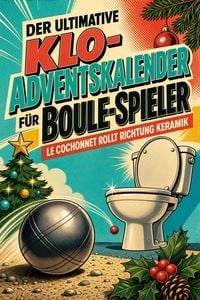 Produktbild: Der ultimative Klo-Adventskalender f&uuml;r Boule-Spieler