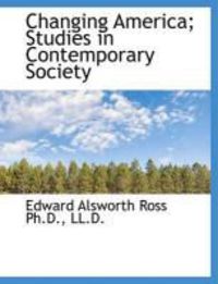 Produktbild: Changing America; Studies in Contemporary Society