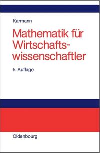 Produktbild: Mathematik f&uuml;r Wirtschaftswissenschaftler