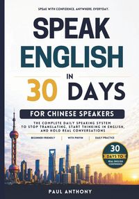 Produktbild: Speak English in 30 Days for Chinese Speakers
