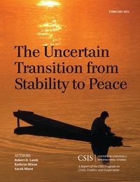 Produktbild: The Uncertain Transition from Stability to Peace