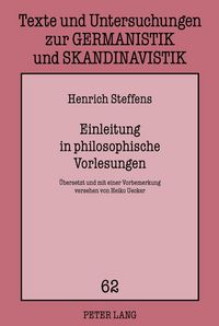 Produktbild: Einleitung in philosophische Vorlesungen