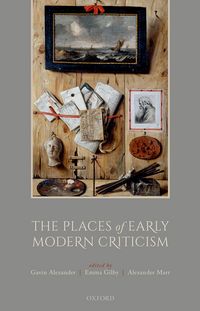Produktbild: The Places of Early Modern Criticism