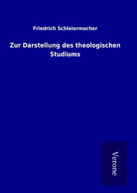 Produktbild: Zur Darstellung des theologischen Studiums