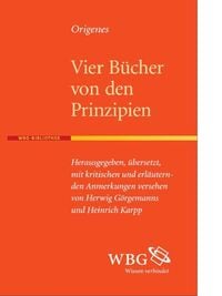 Produktbild: Origenes, Vier B&uuml;cher von den