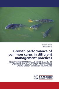 Produktbild: Growth performance of common carps in different management practices