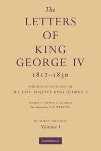 Produktbild: Letters Of King George Iv 1812