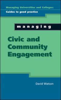 Produktbild: Managing Civic and Community Engagement