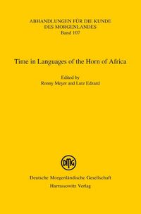 Produktbild: Time in Languages of the Horn of Africa