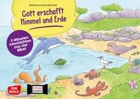 Produktbild: Gott erschafft Himmel und Erde. Kamishibai Bildkartenset.
