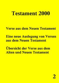 Produktbild: Testament 2000 Band 2