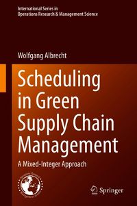 Produktbild: Scheduling in Green Supply Chain Management