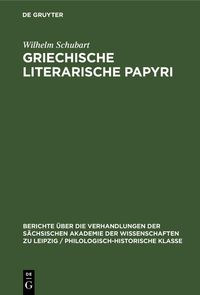 Produktbild: Griechische literarische Papyri