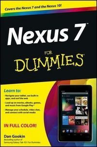 Produktbild: Nexus 7 For Dummies (Google Tablet)