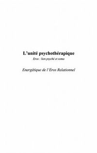 Produktbild: L'unite psychotherapique
