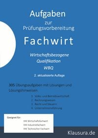 Produktbild: Aufgaben zur Pr&uuml;fungsvorbereitung Fachwirt