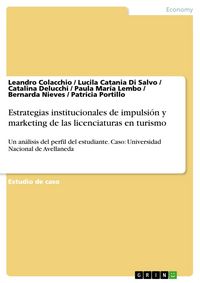 Produktbild: Estrategias institucionales de impulsi&oacute;n y marketing de las licenciaturas en turismo
