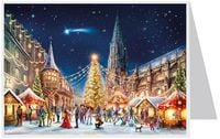 Produktbild: Postkarten-Adventskalender Freiburg