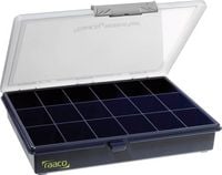 Produktbild: raaco Assorter 5-18 Sortimentskasten (L x B x H) 240 x 195 x 43 mm Anzahl F&auml;cher: 18 feste Unterteilung Inhalt 1 St.