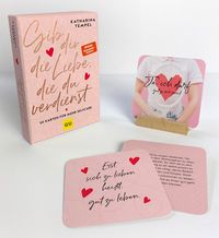 Produktbild Gib dir die Liebe, die du verdienst - Das Kartenset zum SPIEGEL Bestseller