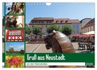 Produktbild: Gru&szlig; aus Neustadt an der Weinstra&szlig;e (Wandkalender 2026 DIN A4 quer), CALVENDO Monatskalender