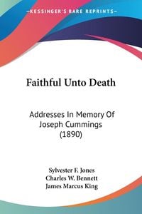 Produktbild: Faithful Unto Death