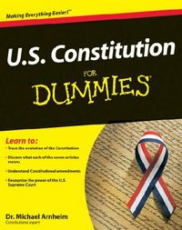 Produktbild: U.S. Constitution For Dummies