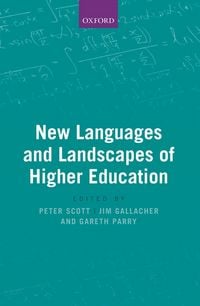 Produktbild: New Languages and Landscapes of Higher Education