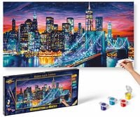 Produktbild: Malen nach Zahlen - Manhattan bei Nacht