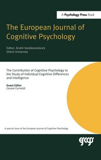 Produktbild: The Contribution of Cognitive Psychology to the Study of Individual Cognitive Differences and Intelligence