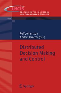 Produktbild: Distributed Decision Making and Control