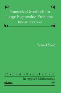 Produktbild: Numerical Methods for Large Eigenvalue Problems