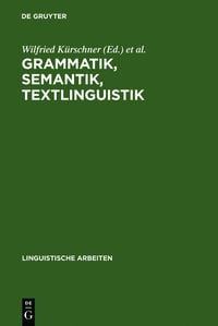 Produktbild: Grammatik, Semantik, Textlinguistik
