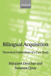 Produktbild: Bilingual Acquisition