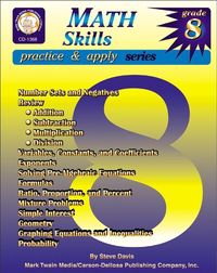 Produktbild: Math Skills, Grade 8
