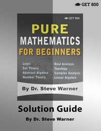 Produktbild: Pure Mathematics for Beginners - Solution Guide
