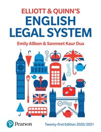 Produktbild: English Legal System