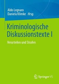 Produktbild: Kriminologische Diskussionstexte I