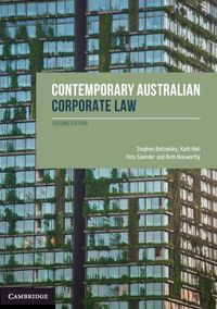 Produktbild: Contemporary Australian Corporate Law
