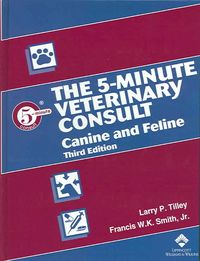 Produktbild: The 5-Minute Veterinary Consult: Canine and Feline, Third Edition, Text/PDA Package