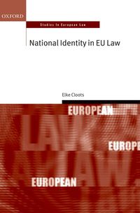 Produktbild: National Identity in EU Law