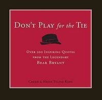 Produktbild: Dont Play For The Tie