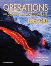 Produktbild: Jacobs, F: Operations and Supply Management with Connect Plu