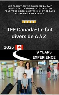 Produktbild: TEF Canada - Le fait divers de A &agrave; Z (R&eacute;ussir Mon TEF Canada)